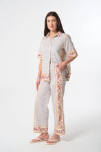 Load image into Gallery viewer, Moss Cotton Pant - Sunset Manor Print