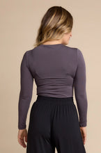 Load image into Gallery viewer, Tani High Neck long Sleeve / Grape