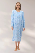 Load image into Gallery viewer, Givoni Aria Mid Length Nightie / Blue
