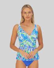 Load image into Gallery viewer, Waimea Wrap Singlet  AZURE