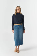 Load image into Gallery viewer, The Traditional Cotton Skivvy - Dark Navy