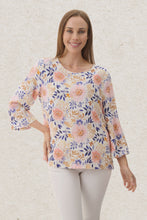 Load image into Gallery viewer, Plum 3/4 sleeve top