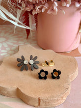 Load image into Gallery viewer, Stud Pack Trio | Black + Gold