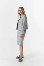 Load image into Gallery viewer, Ray Denim Jacket - Navy/White