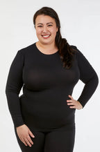Load image into Gallery viewer, Tani High Neck Long Sleeve / Black