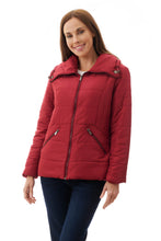 Load image into Gallery viewer, Puffer Jacket - Claret