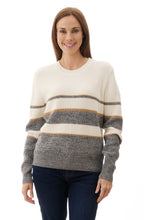Load image into Gallery viewer, Multi Stripe Jumper - Pepper