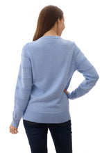 Load image into Gallery viewer, Cable Cardigan - Sky Marle