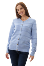 Load image into Gallery viewer, Cable Cardigan - Sky Marle