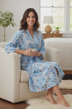 Load image into Gallery viewer, Bari Mid Length Wrap Blue
