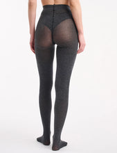 Load image into Gallery viewer, Textured Knit Tight - Charcoal