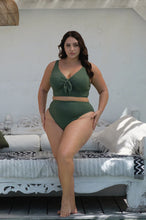 Load image into Gallery viewer, Olive Aria Richter High Waist Swim Pant