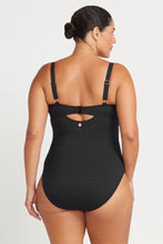 Load image into Gallery viewer, Black Aria Cezanne D - E Cup Underwire One Piece Swimsuit