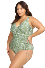 Load image into Gallery viewer, Mudlahara Rembrant One Piece Swimsuit - Olive
