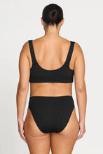 Load image into Gallery viewer, Black Kahlo One Size Bikini Set - Black