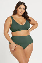 Load image into Gallery viewer, Olive Aria Richter High Waist Swim Pant