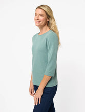 Load image into Gallery viewer, Winterlock 3/4 Sleeve Top Milieu Marle