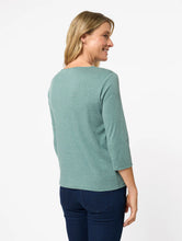 Load image into Gallery viewer, Winterlock 3/4 Sleeve Top Milieu Marle