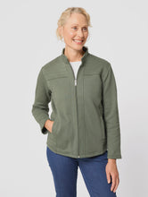 Load image into Gallery viewer, Jesi Fleece Jacket Organic Green