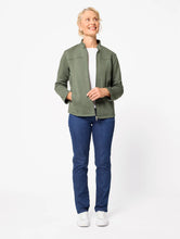Load image into Gallery viewer, Jesi Fleece Jacket Organic Green