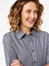 Load image into Gallery viewer, Melika 3/4 Sleeve Shirt / Ink