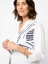 Load image into Gallery viewer, Adalia 3/4 Sleeve Shirt White