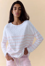 Load image into Gallery viewer, LITTLE LIES Bobbie Top - White / Pink