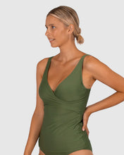 Load image into Gallery viewer, Rococco D-E Cup Wrap Singlet Top - Jungle