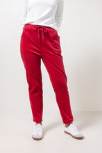 Load image into Gallery viewer, Cotton/Elastane Cord Jogger - Red