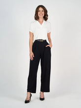 Load image into Gallery viewer, Billie Bamboo Wide Leg Dress Pant - Black