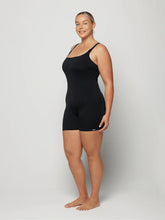 Load image into Gallery viewer, Chlorine Resistant Black Boyleg One Piece