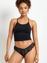 Load image into Gallery viewer, Brazilian Bikini / black