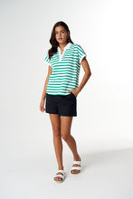 Load image into Gallery viewer, The Day Dream Polo - White/Mint