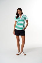Load image into Gallery viewer, The Day Dream Polo - White/Mint