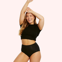 Load image into Gallery viewer, Love Luna Liner Full Brief / Black