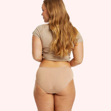 Load image into Gallery viewer, Love Luna Eco Period Midi Brief / Baege