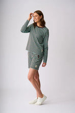 Load image into Gallery viewer, Stewart Sweater - Chocolate/Seabreeze