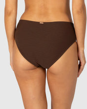 Load image into Gallery viewer, Positano Wrap Mid Bikini Bottom- Mocha
