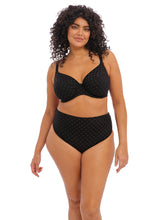 Load image into Gallery viewer, Elomi Bazaruto UW Plunge Bikini Top Black