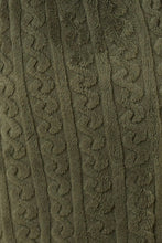 Load image into Gallery viewer, Gabriella Plush Long Robe Olive