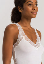 Load image into Gallery viewer, Hanro Lace Delight Cami / White