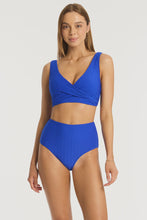 Load image into Gallery viewer, Honeycomb High Waist Pant / Colalt