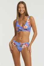 Load image into Gallery viewer, Blue Hawaii Cross Front Multifit Bra