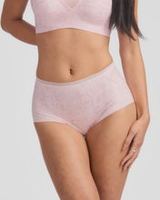Load image into Gallery viewer, Jockey Women's Sheer Edge Brief Pink