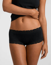 Load image into Gallery viewer, Parisienne Cotton Boyleg / Black