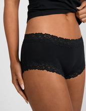Load image into Gallery viewer, Parisienne Cotton Boyleg / Black