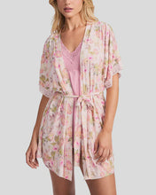 Load image into Gallery viewer, Jockey Women's Classic Parisienne Bamboo Robe - Bouquet Print