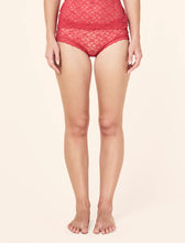 Load image into Gallery viewer, Lulu Lace Boyshort Knicker Amour Rose