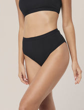 Load image into Gallery viewer, Emily High-Rise Full Brief - Black