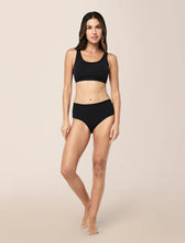 Load image into Gallery viewer, Emily Mid-Rise Hipster Brief / Black